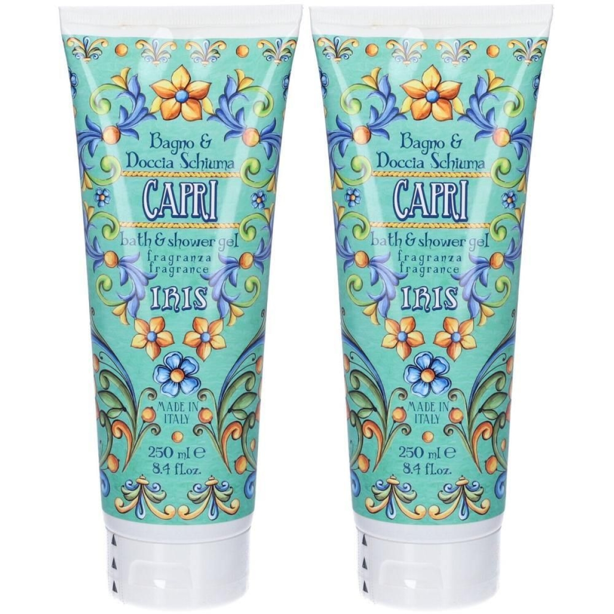 Cerca Offerte di Rudy docciaschiuma capri iris e ylang 250ml 2x250 ml e acquista online