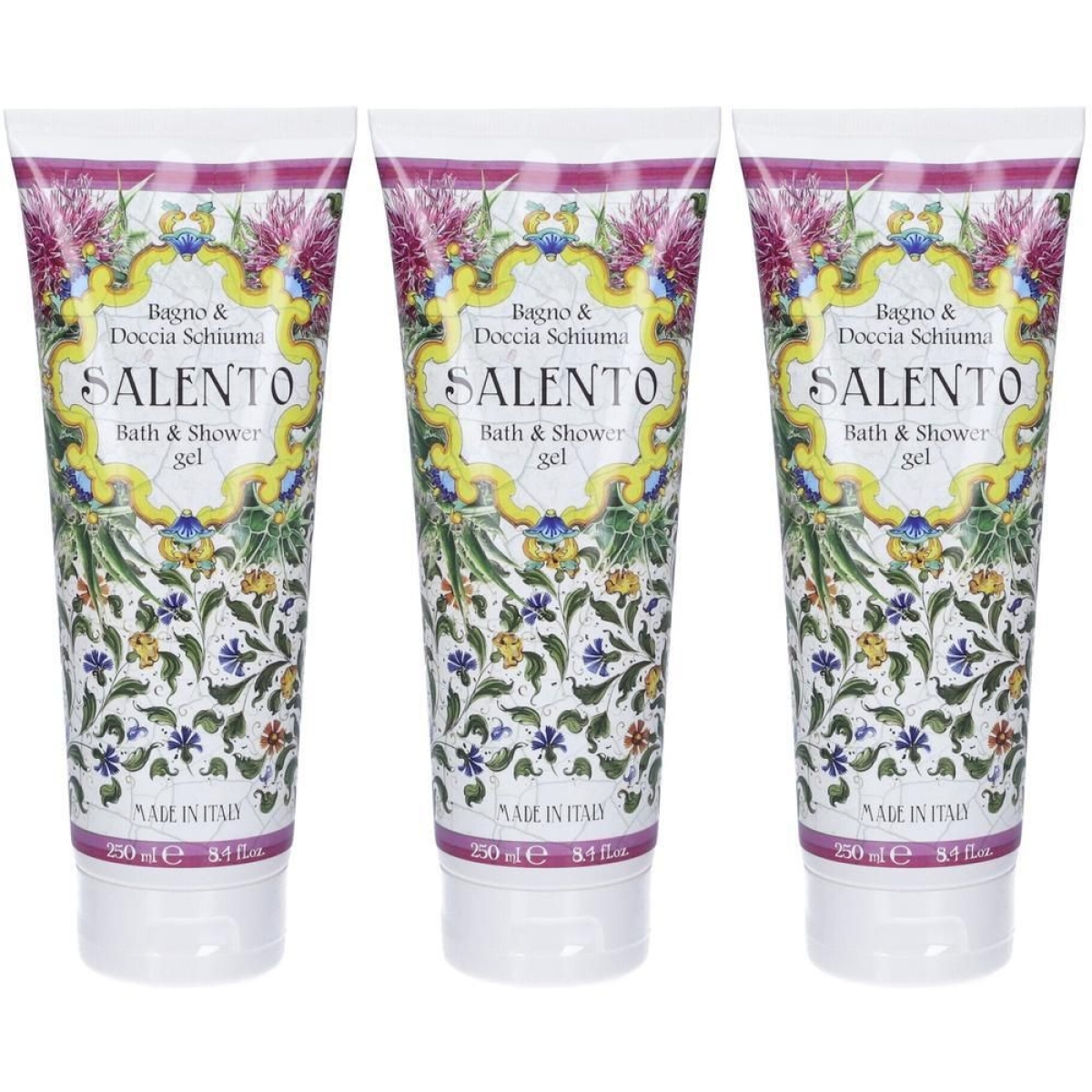 Cerca Offerte di Rudy docciaschiuma salento limone dolce e gelsomino 3x250 ml e acquista online