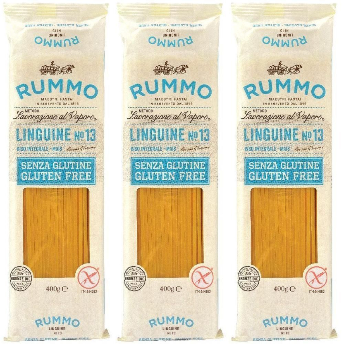 Cerca Offerte di rummo linguine n° 13 senza glutine 3x400 g e acquista online