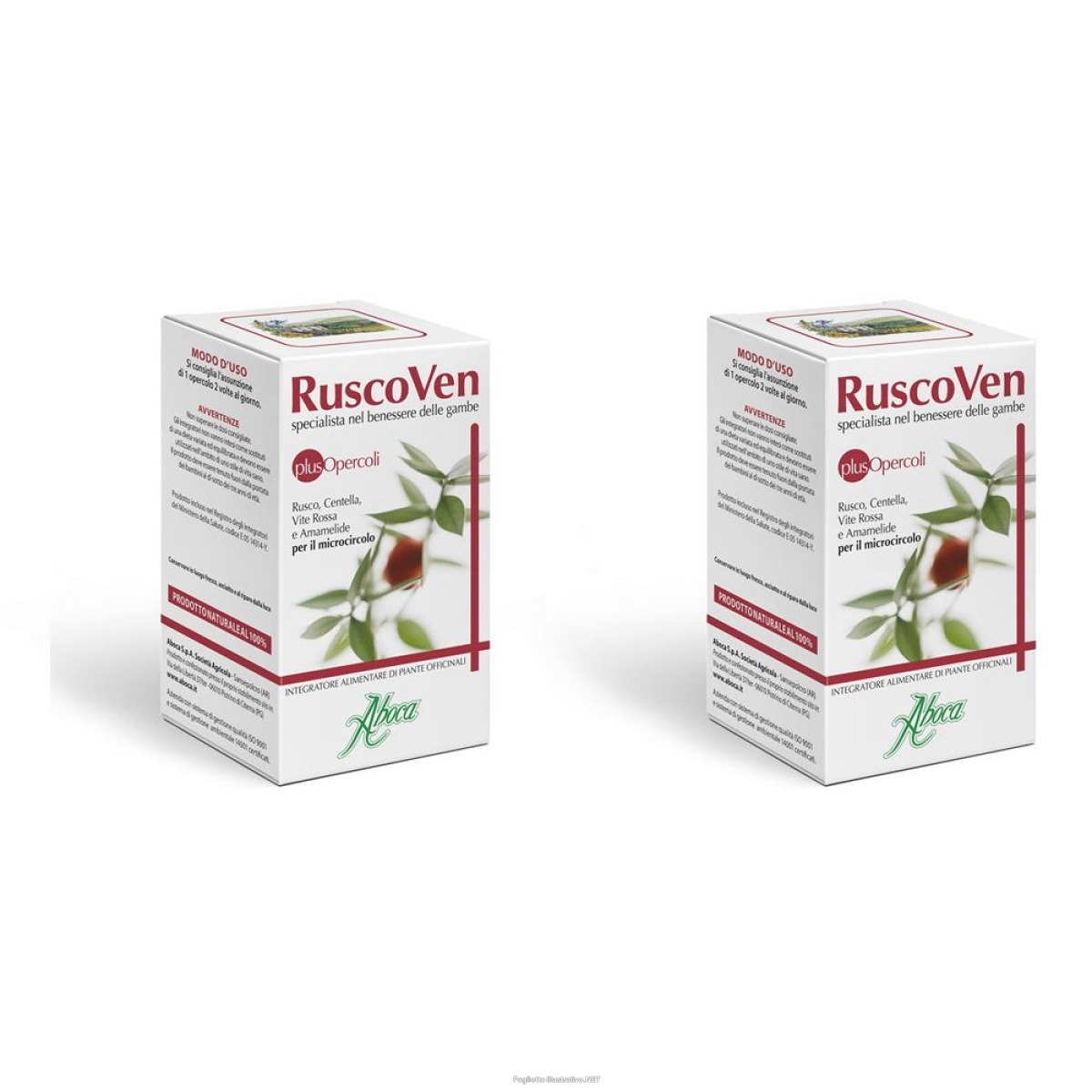 Cerca Offerte di ruscoven plus opercoli x2 2x50 pz compresse e acquista online