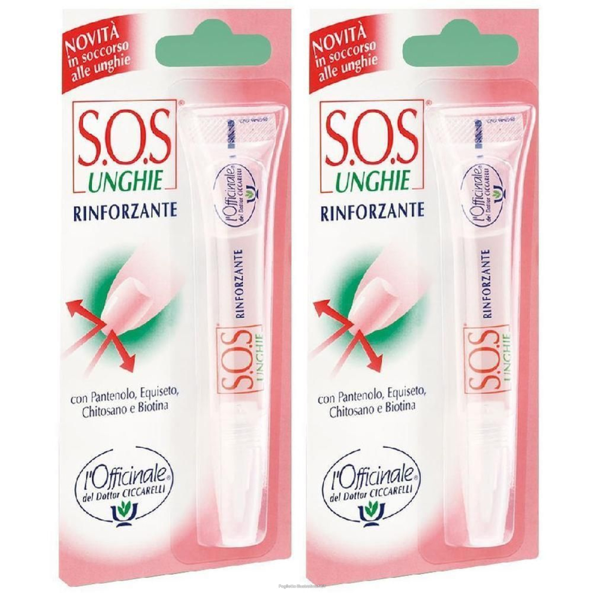 Cerca Offerte di s.o.s unghie rinforzante 2x10 ml e acquista online