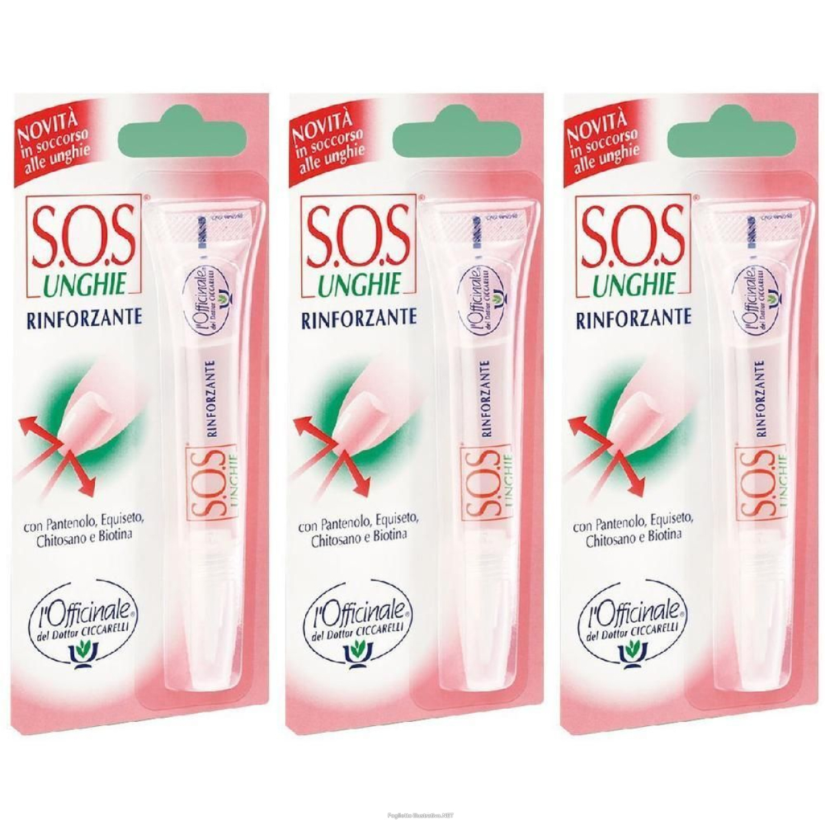 Cerca Offerte di s.o.s unghie rinforzante 3x10 ml e acquista online