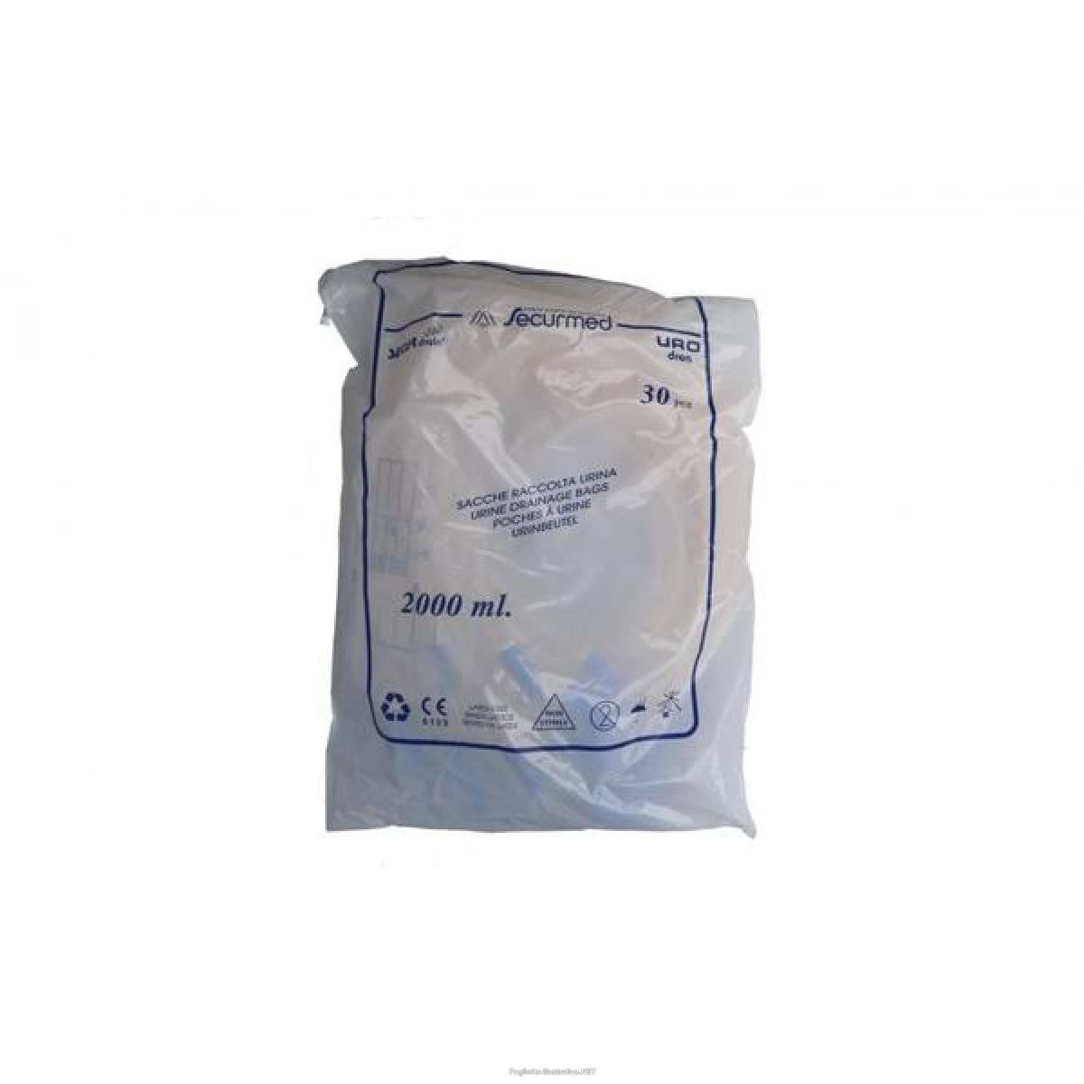 Cerca Offerte di sacca urina 2 litri non sterile con valvola di non ritorno rubinetto drenaggio inferiore a t tubo 130 cm 30 pezzi sofarmapiu' e acquista online