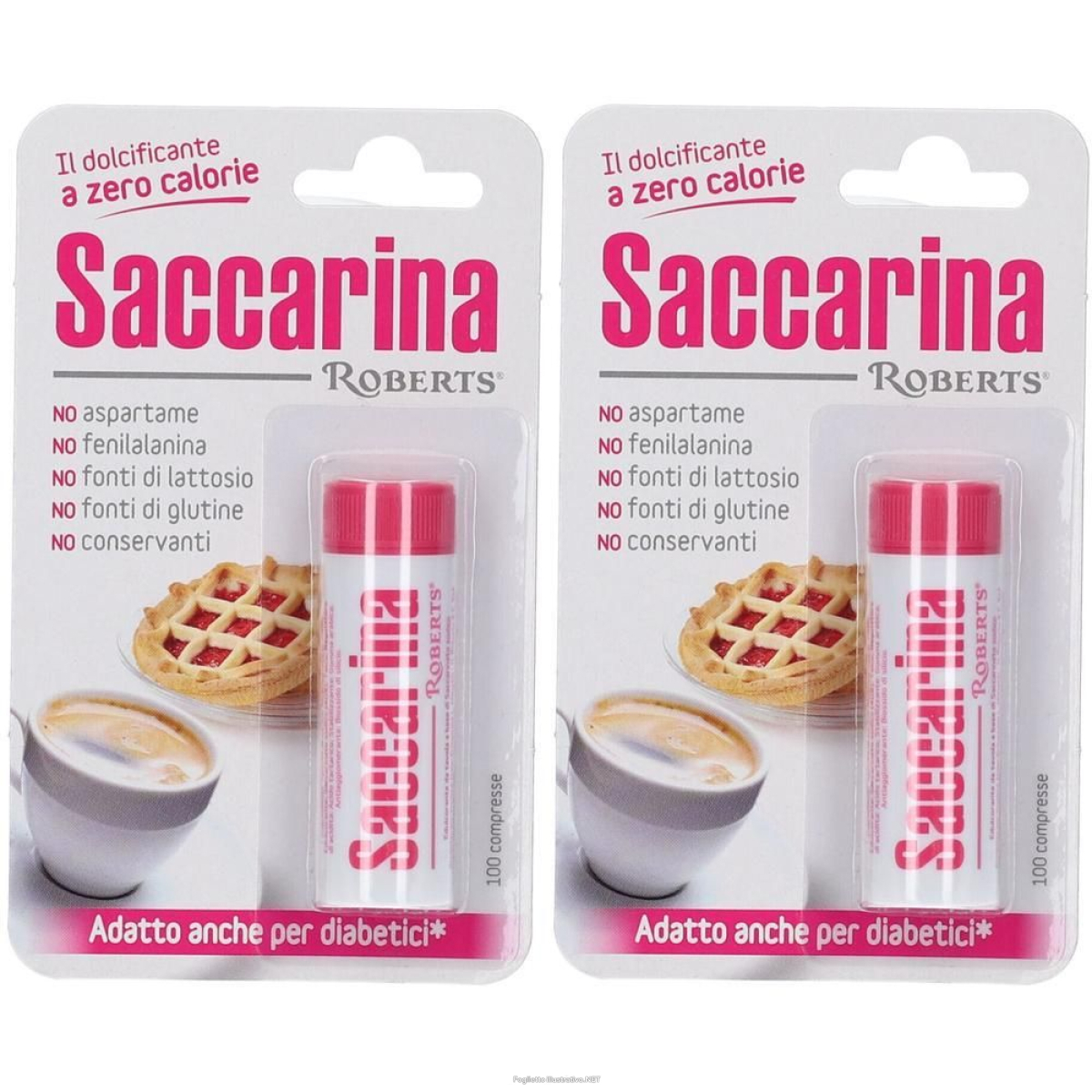 Cerca Offerte di saccarina roberts® 2x100 pz compresse e acquista online