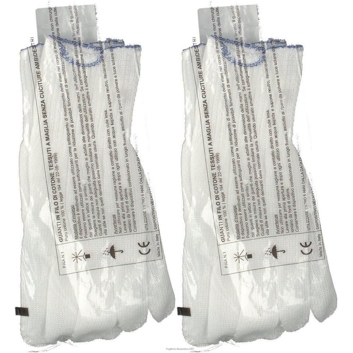 Cerca Offerte di safety guanti in filo di cotone 2x2 pz e acquista online