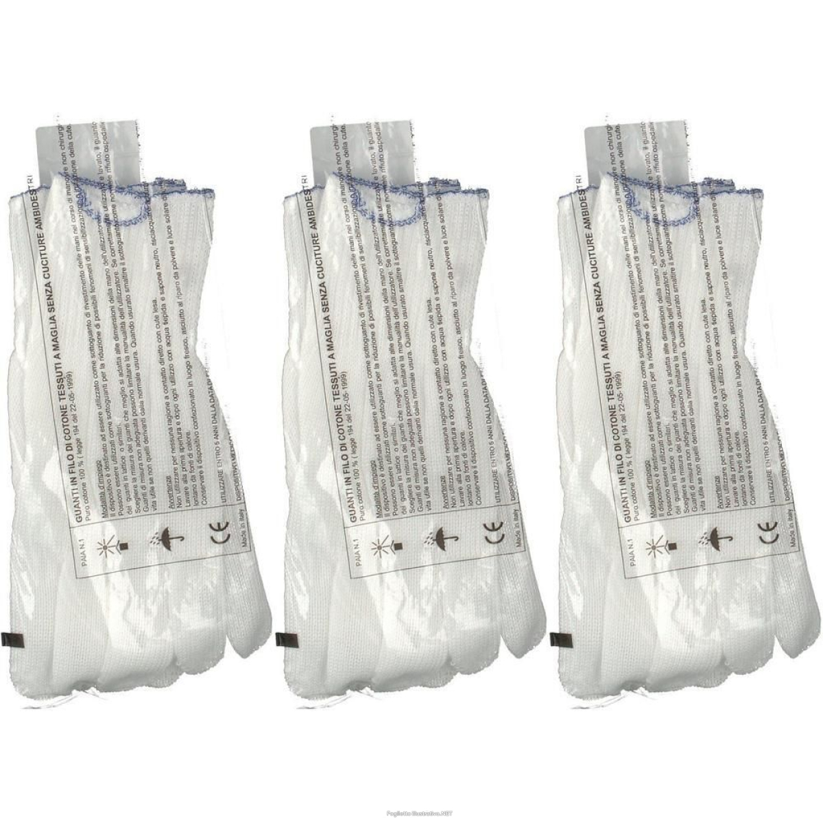 Cerca Offerte di safety guanti in filo di cotone 3x2 pz e acquista online