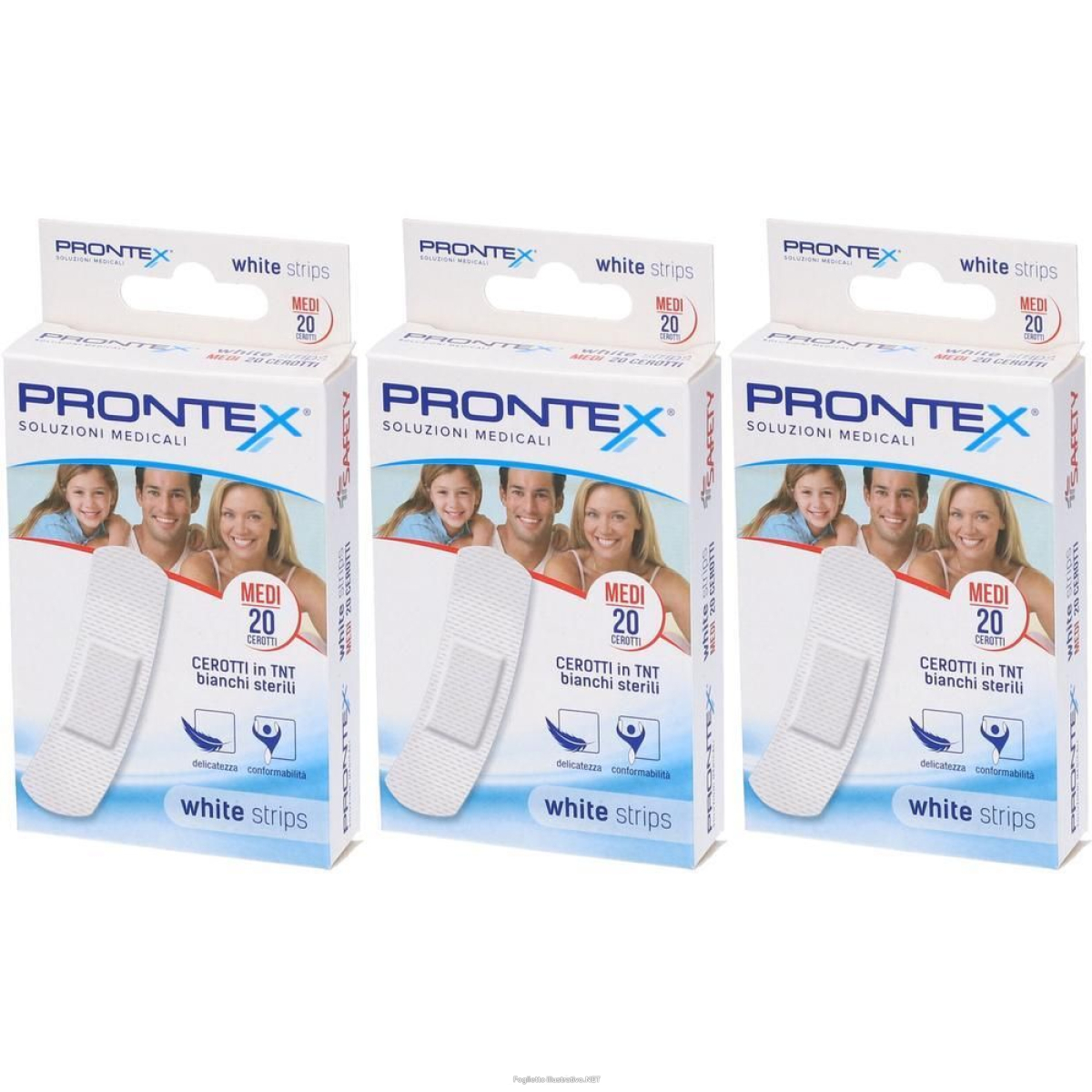 Cerca Offerte di safety prontex white strips medio 12 pz strisce e acquista online