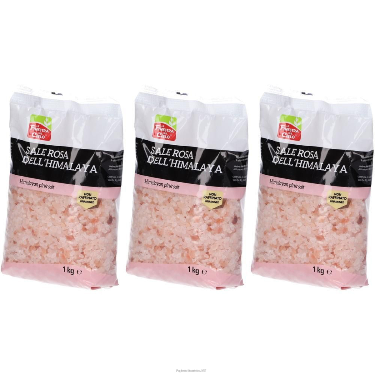 Cerca Offerte di sale rosa dell´himalaya grosso 3x1000 g e acquista online