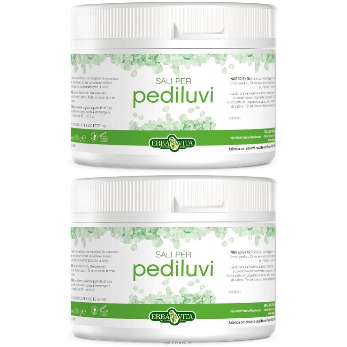 Cerca Offerte di sali mar morto pediluvio 500g 2x500 g sale e acquista online