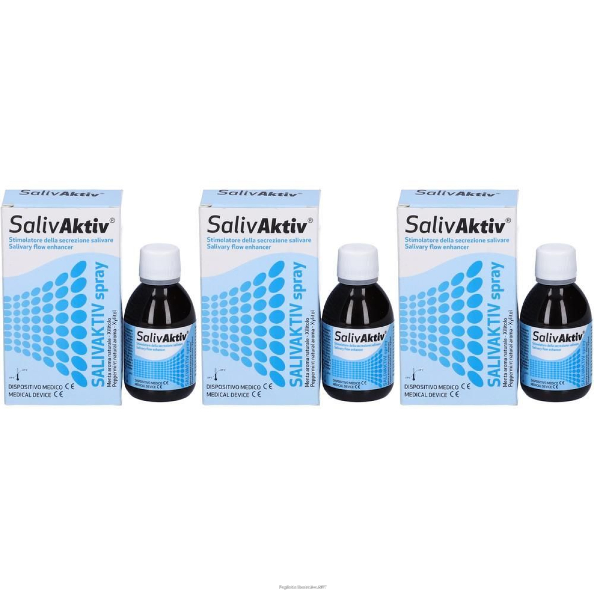 Cerca Offerte di salivaktiv spray 3x50 ml orale e acquista online