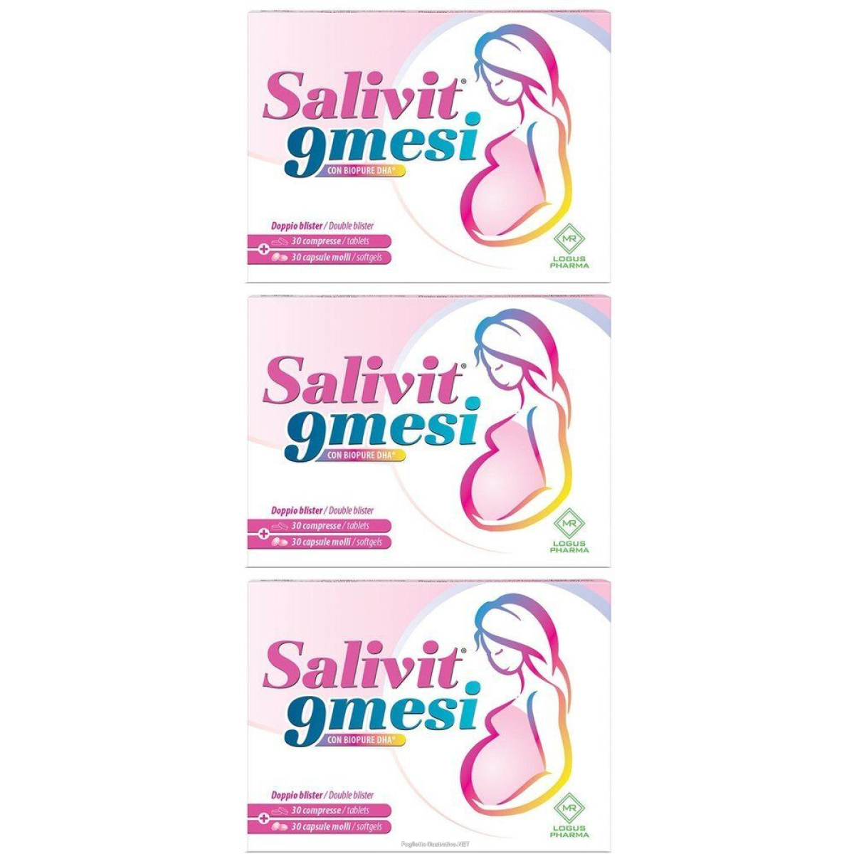 Cerca Offerte di salivit 9mesi 30 compresse + capsule molli 3x74,07 g e acquista online