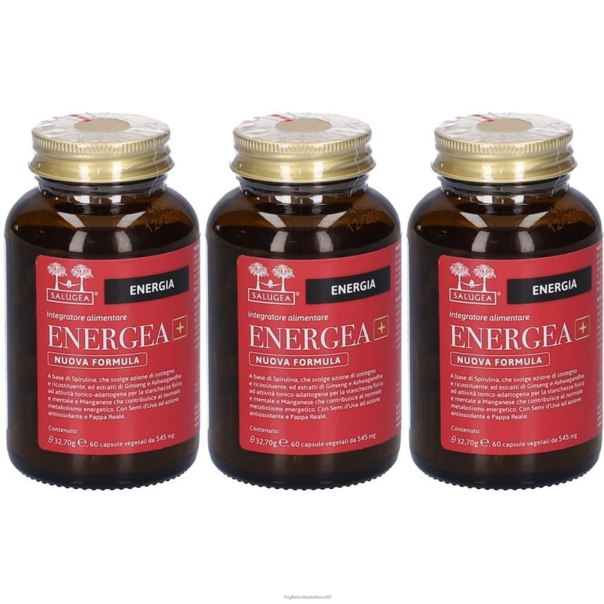 Cerca Offerte di salugea energea+ capsule vegetali 3x32,7 g e acquista online