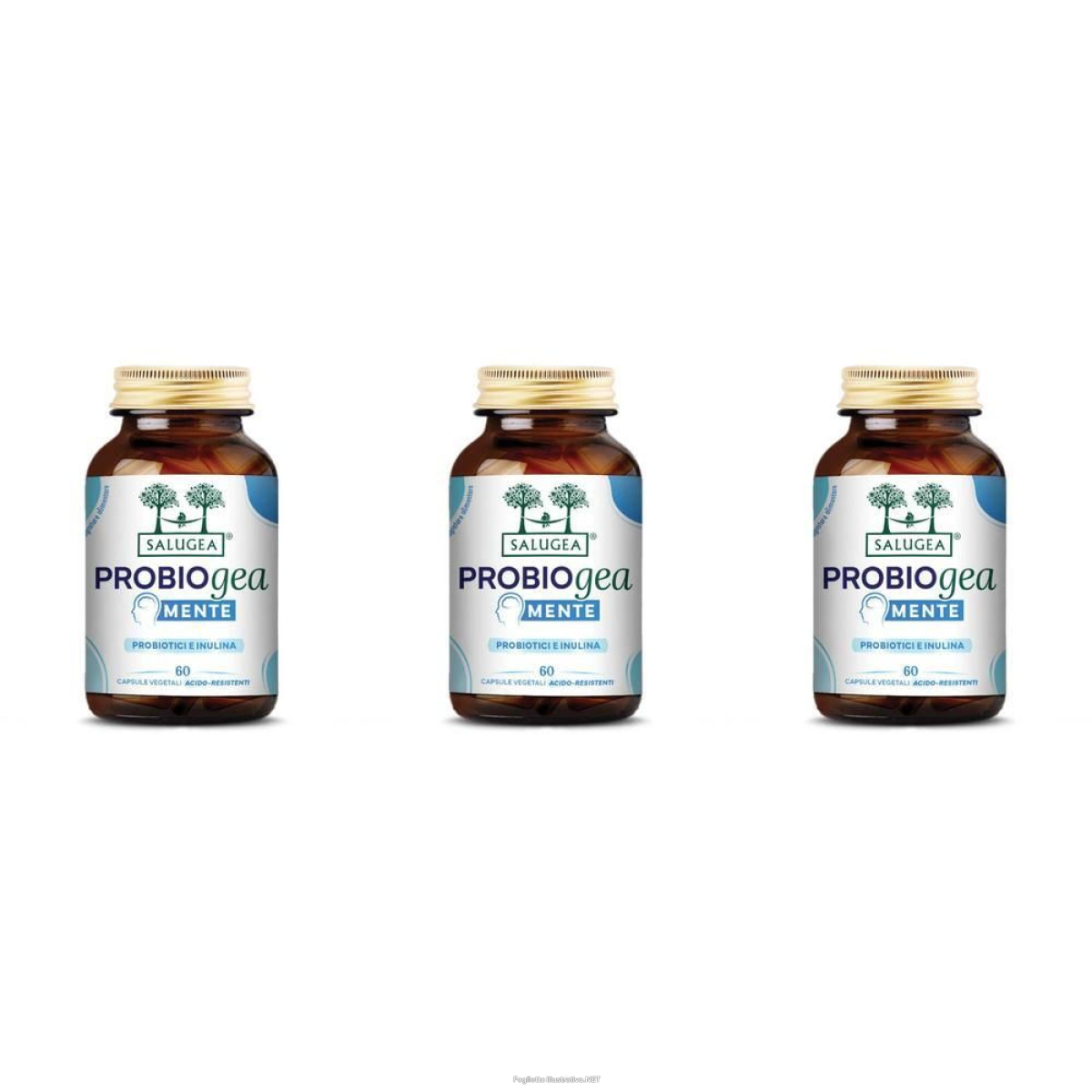 Cerca Offerte di salugea probiogea mente capsule vegetali 3x32,7 g e acquista online