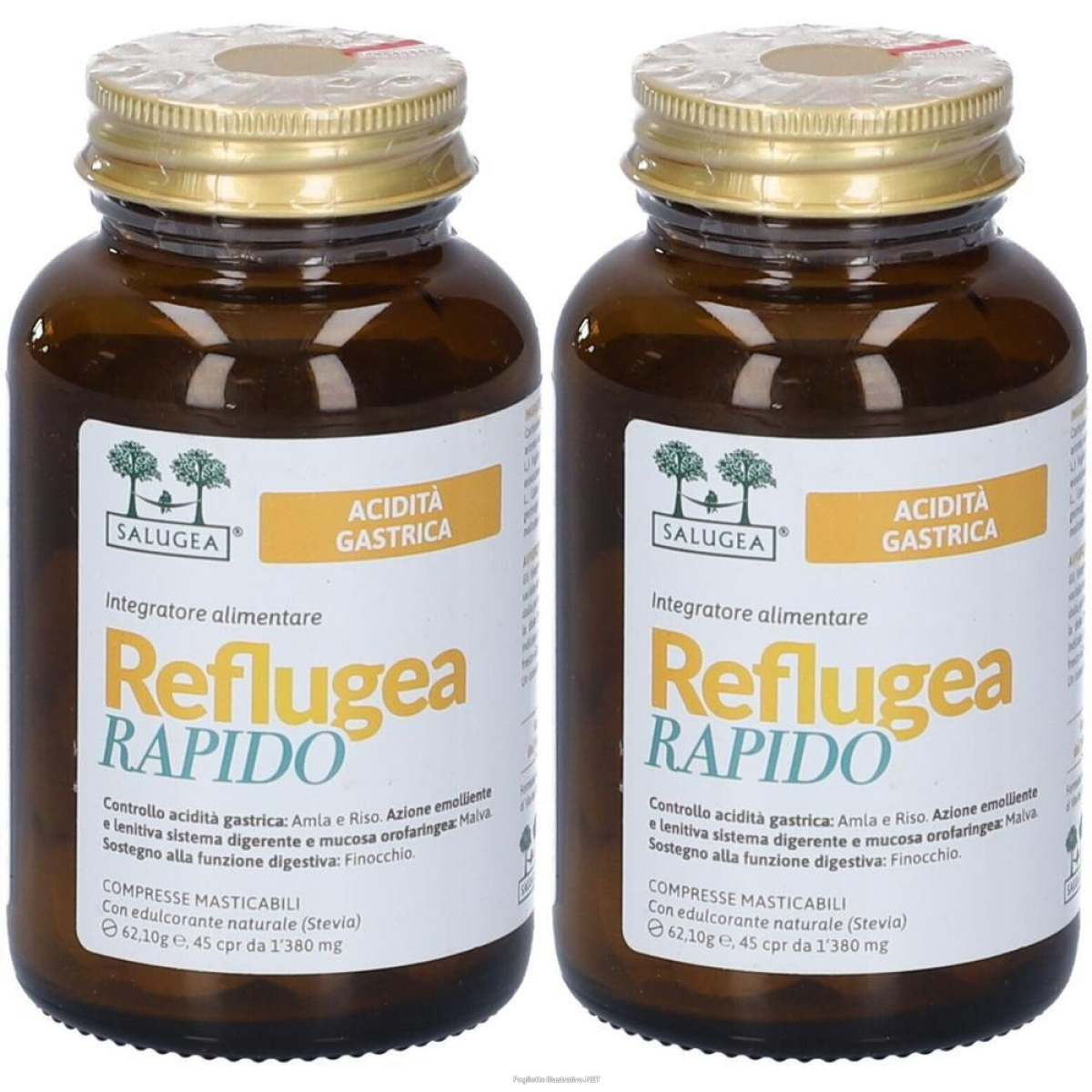 Cerca Offerte di salugea reflugea rapido compresse masticabili 2x62,1 g masti e acquista online
