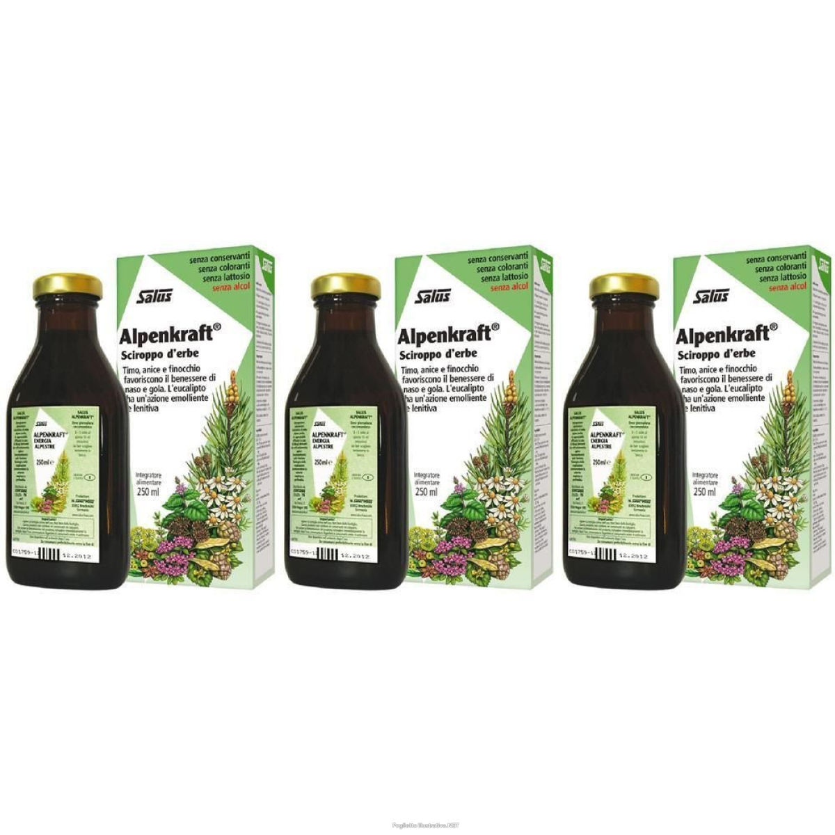 Cerca Offerte di salus alpenkraft® 3x250 ml sciroppo e acquista online