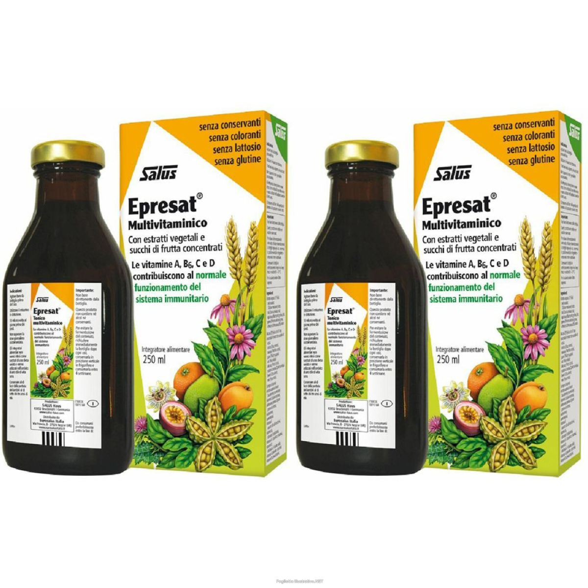 Cerca Offerte di salus epresat® multivitaminico set da 2 2x250 ml gocce orali e acquista online