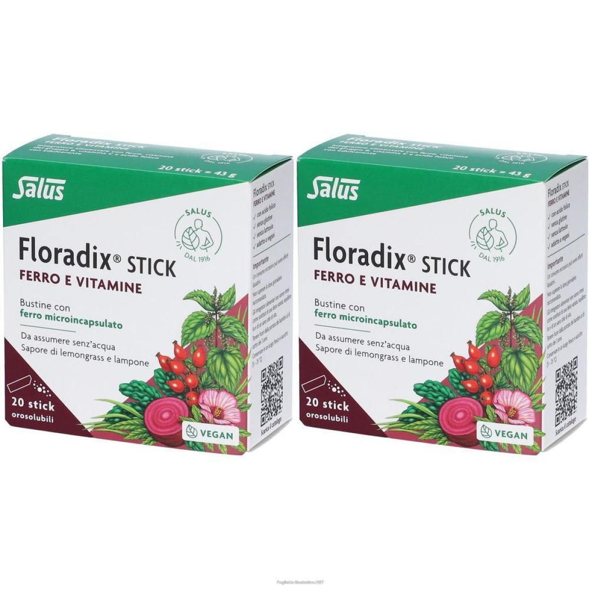 Cerca Offerte di salus floradix stick 2x43 g polvere per soluzione orale e acquista online