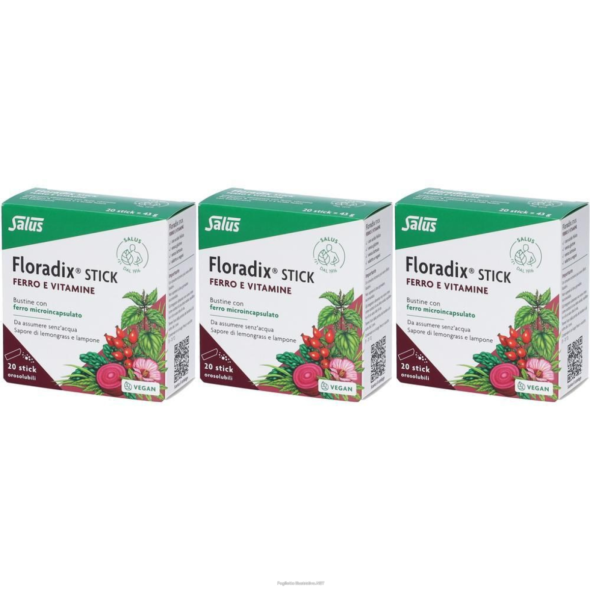 Cerca Offerte di salus floradix stick 3x43 g polvere per soluzione orale e acquista online