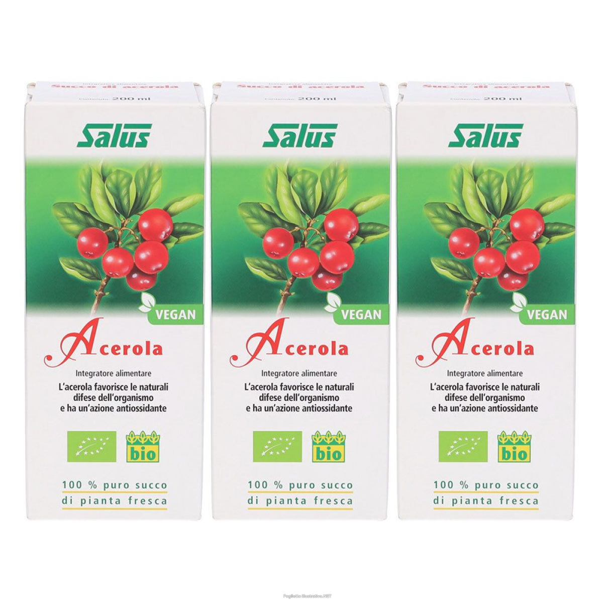 Cerca Offerte di salus haus acerola succo set da 3 3x200 ml soluzione orale e acquista online