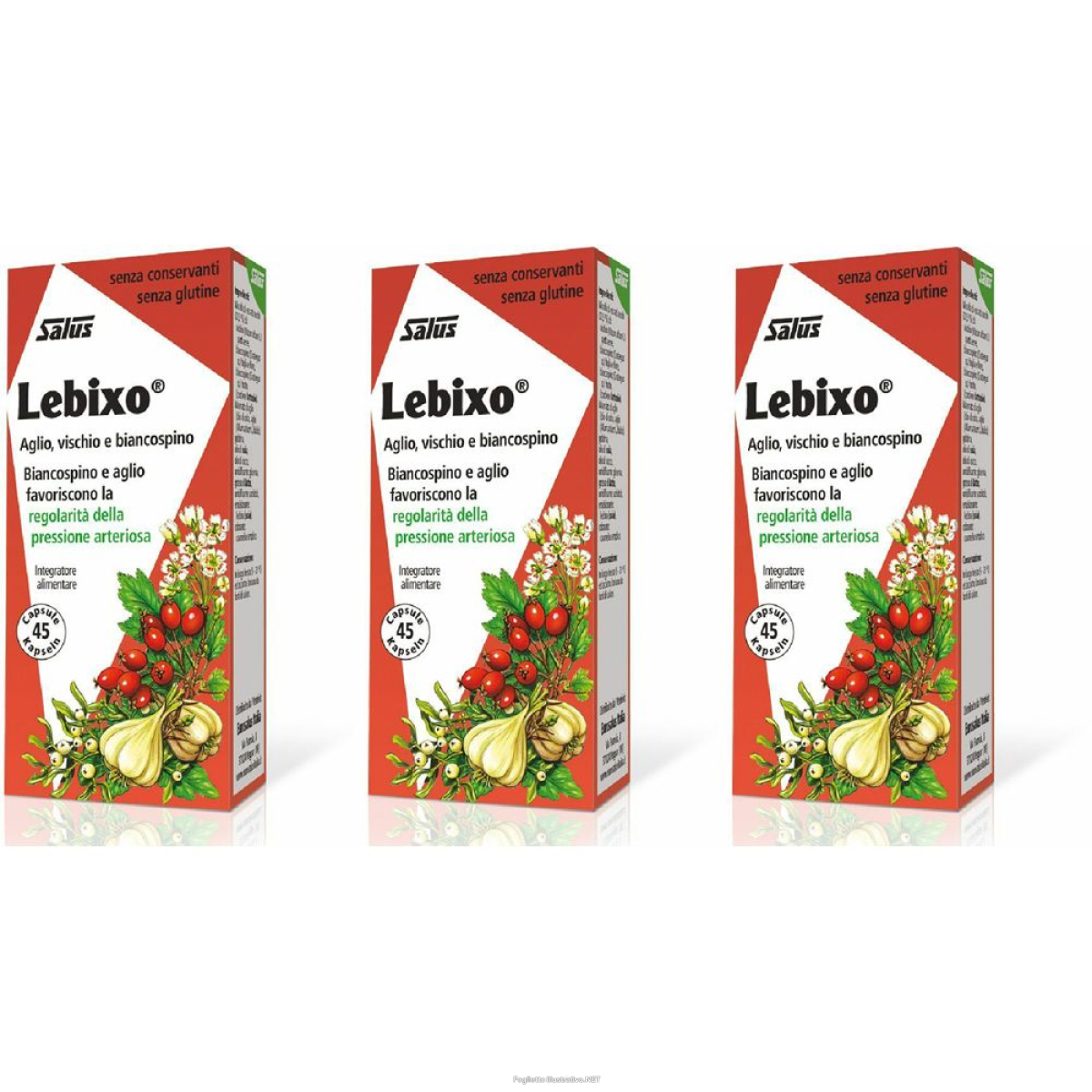 Cerca Offerte di salus lebixo® set da 3 3x20 g capsule e acquista online