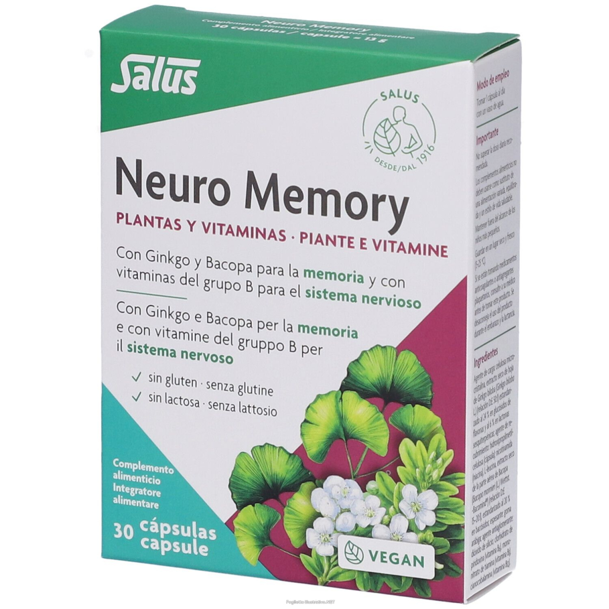 Cerca Offerte di salus neuro memory capsule 13 g e acquista online