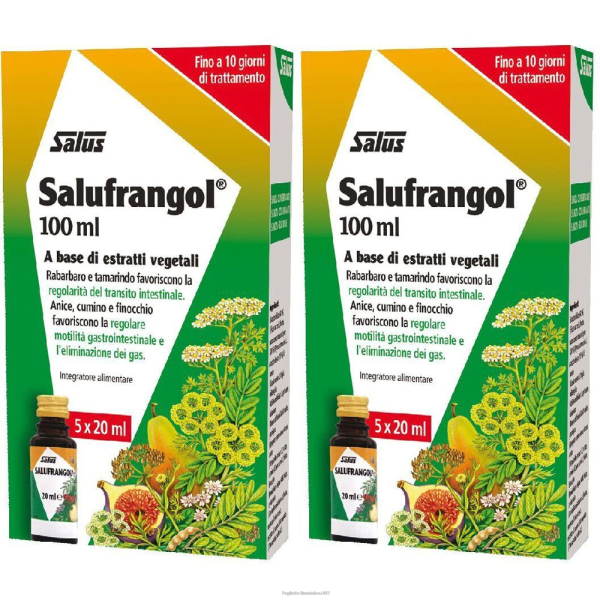 Cerca Offerte di salus salufrangol® set da 2 2x100 ml soluzione orale e acquista online
