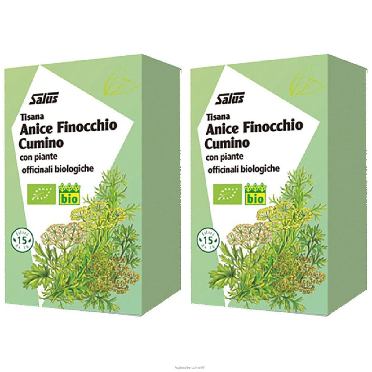 Cerca Offerte di salus tisana anice, finocchio, cumino set da 2 2x30 g bustine filtro e acquista online