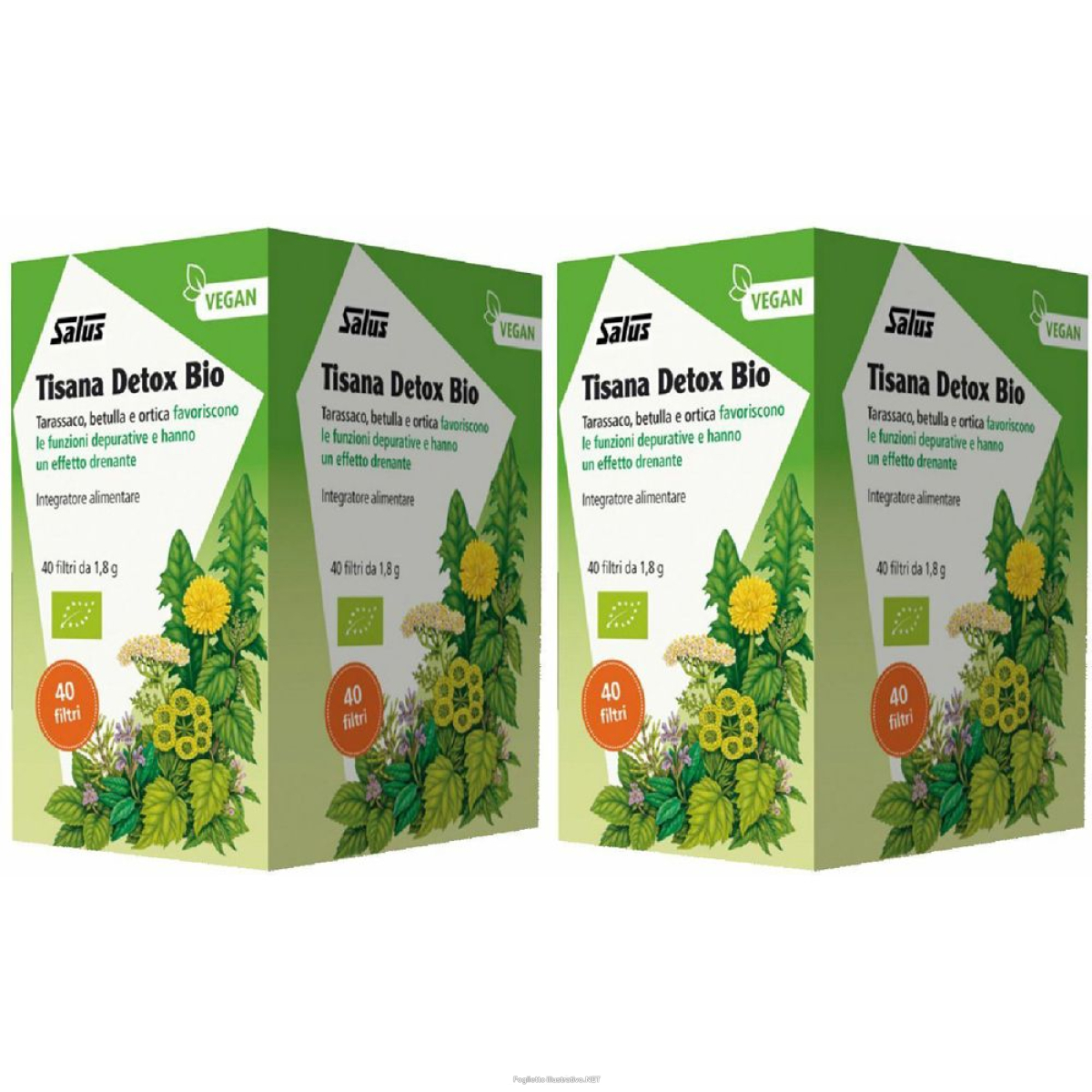 Cerca Offerte di salus tisana detox bio set da 2 2x72 g tè e acquista online