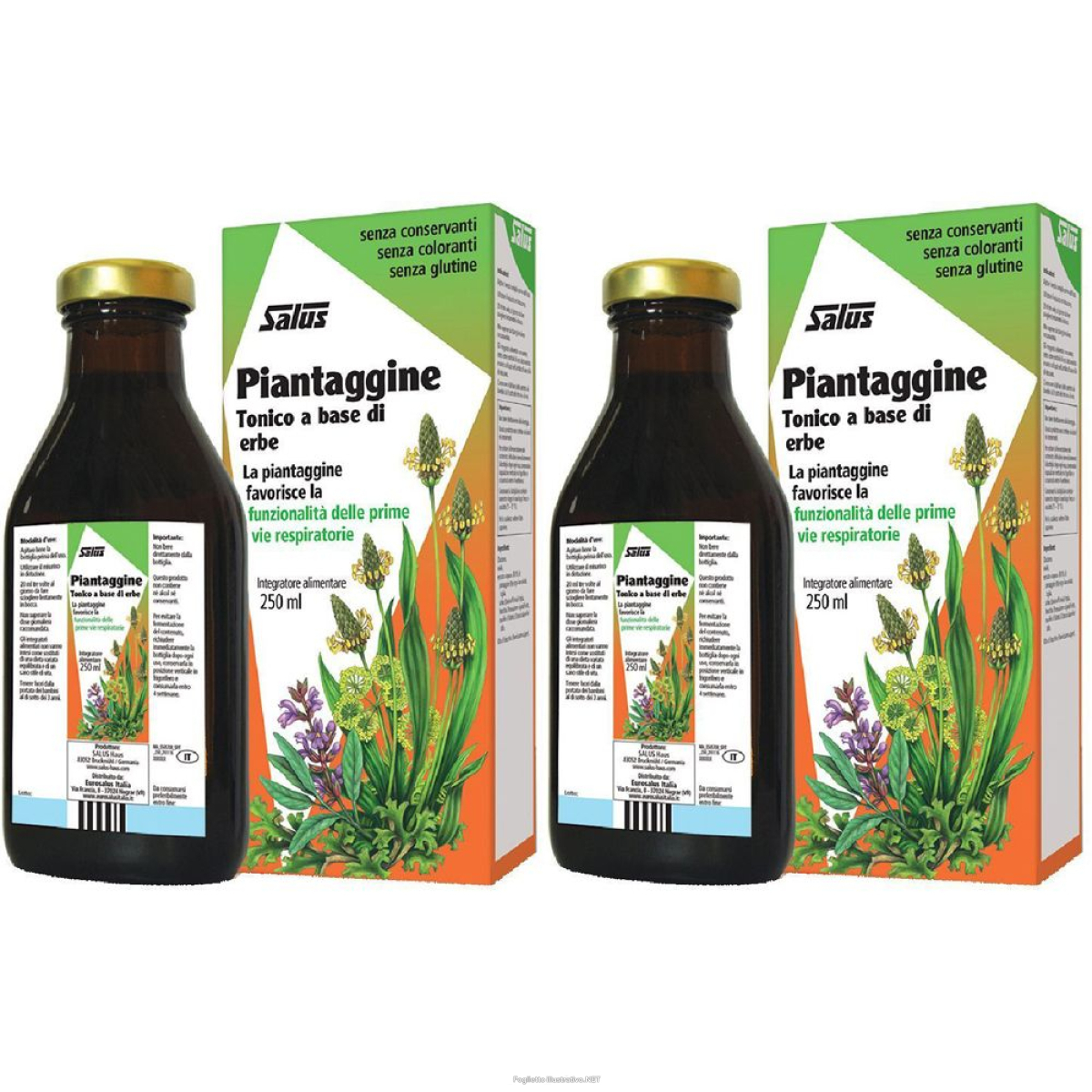 Cerca Offerte di saluz piantaggine set da 2 2x250 ml soluzione orale e acquista online