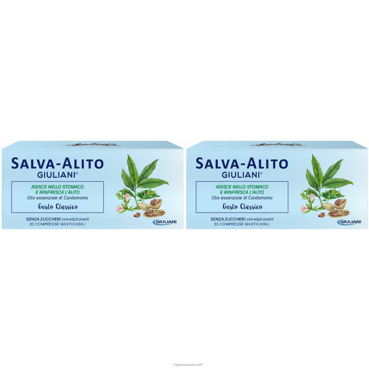 Cerca Offerte di salva-alito gusto classico compresse set da 2 2x30 pz e acquista online