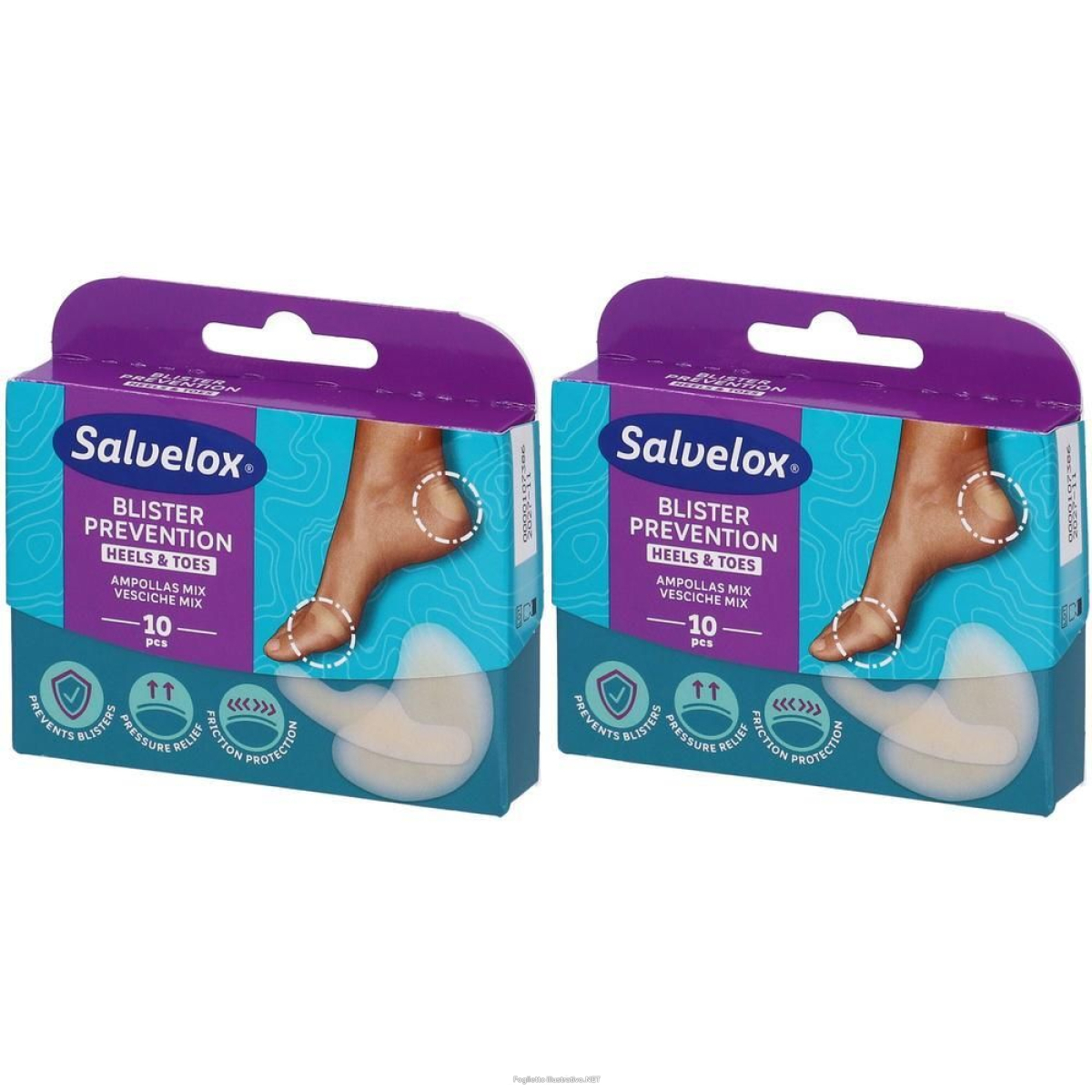 Cerca Offerte di salvelox blister prevention heels & toes cerotti per vesciche 2x10 pz e acquista online