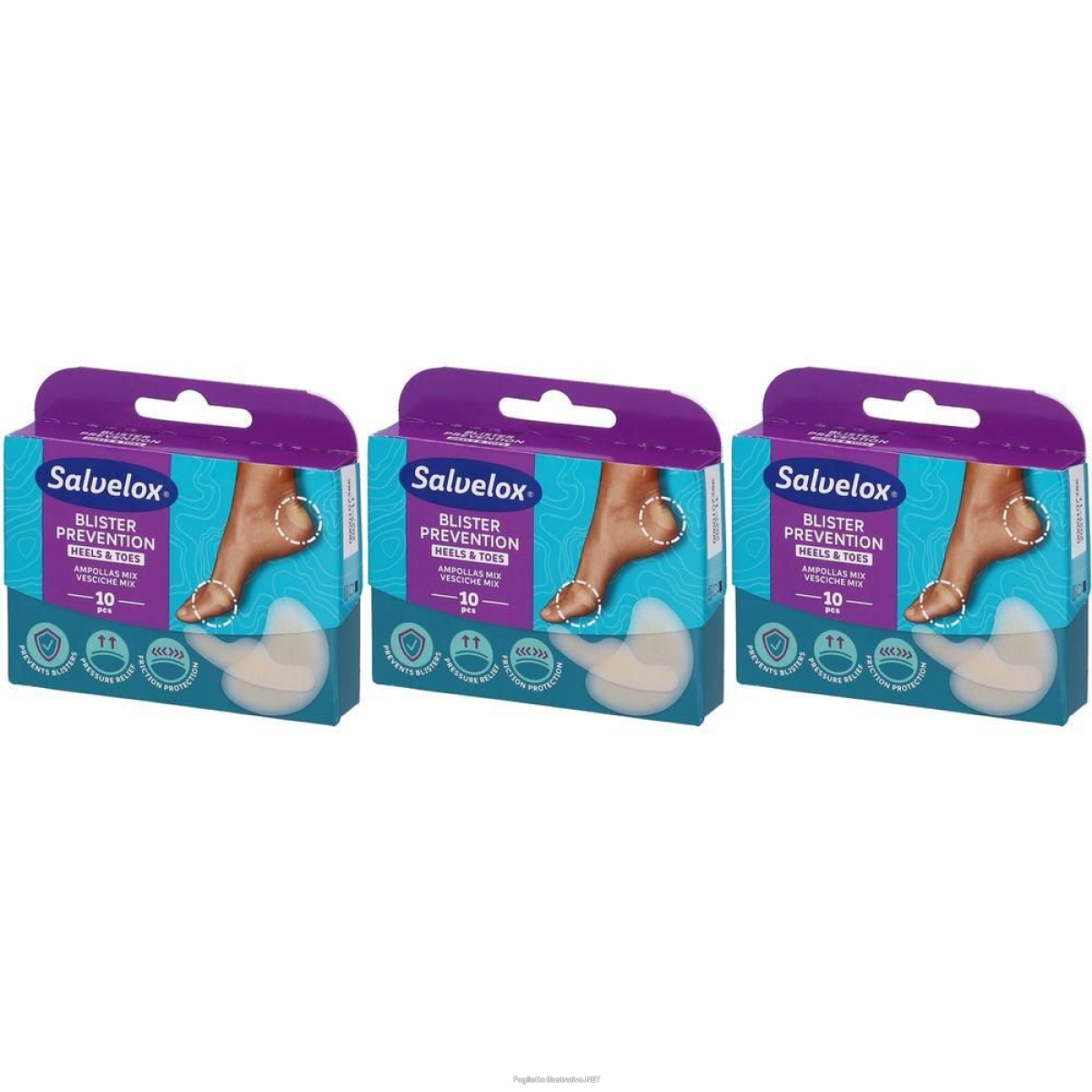 Cerca Offerte di salvelox blister prevention heels & toes cerotti per vesciche 3x10 pz e acquista online