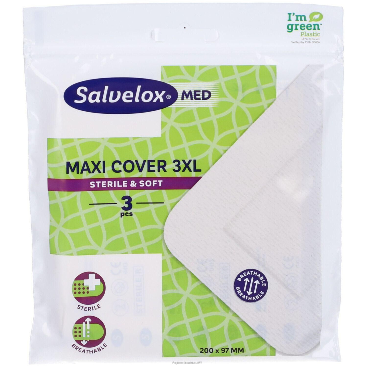 Cerca Offerte di salvelox med maxi cover 3xl cerotto 20cm x 9,7cm 3 st e acquista online