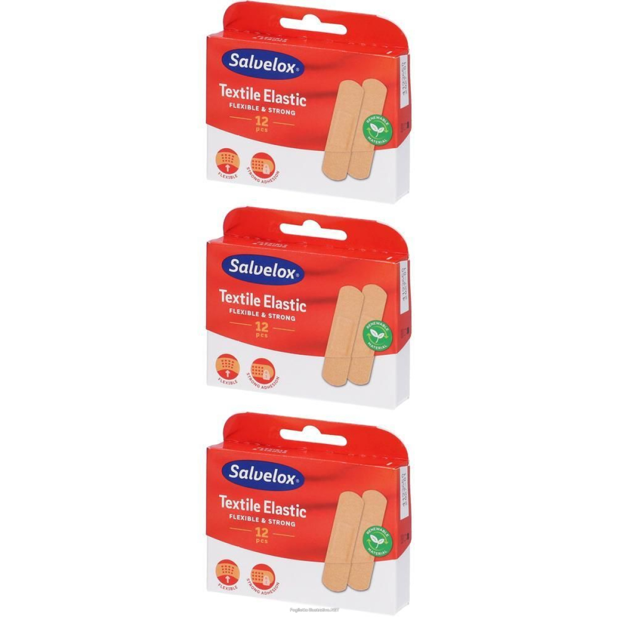 Cerca Offerte di salvelox textile elastic cerotti 19mm x 72mm 3x12 st e acquista online