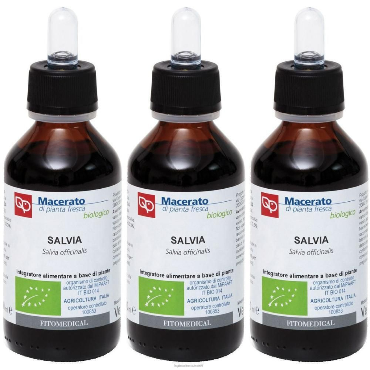 Cerca Offerte di salvia tintura madre bio 100 ml 3x100 ml soluzione orale e acquista online