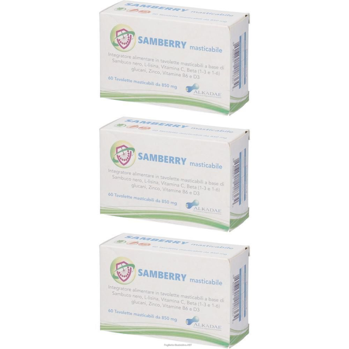 Cerca Offerte di samberry masticabile 60 tavolette 3x51 g compresse masticabili e acquista online
