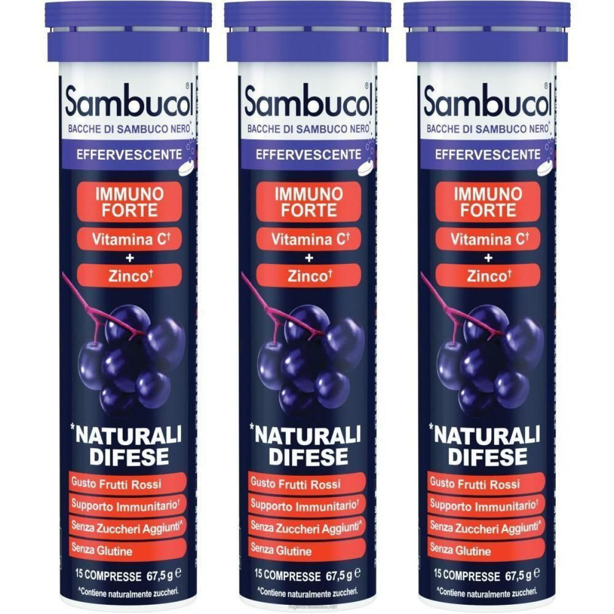 Cerca Offerte di sambucol effervescente 3x67,5 g compresse effervescenti e acquista online
