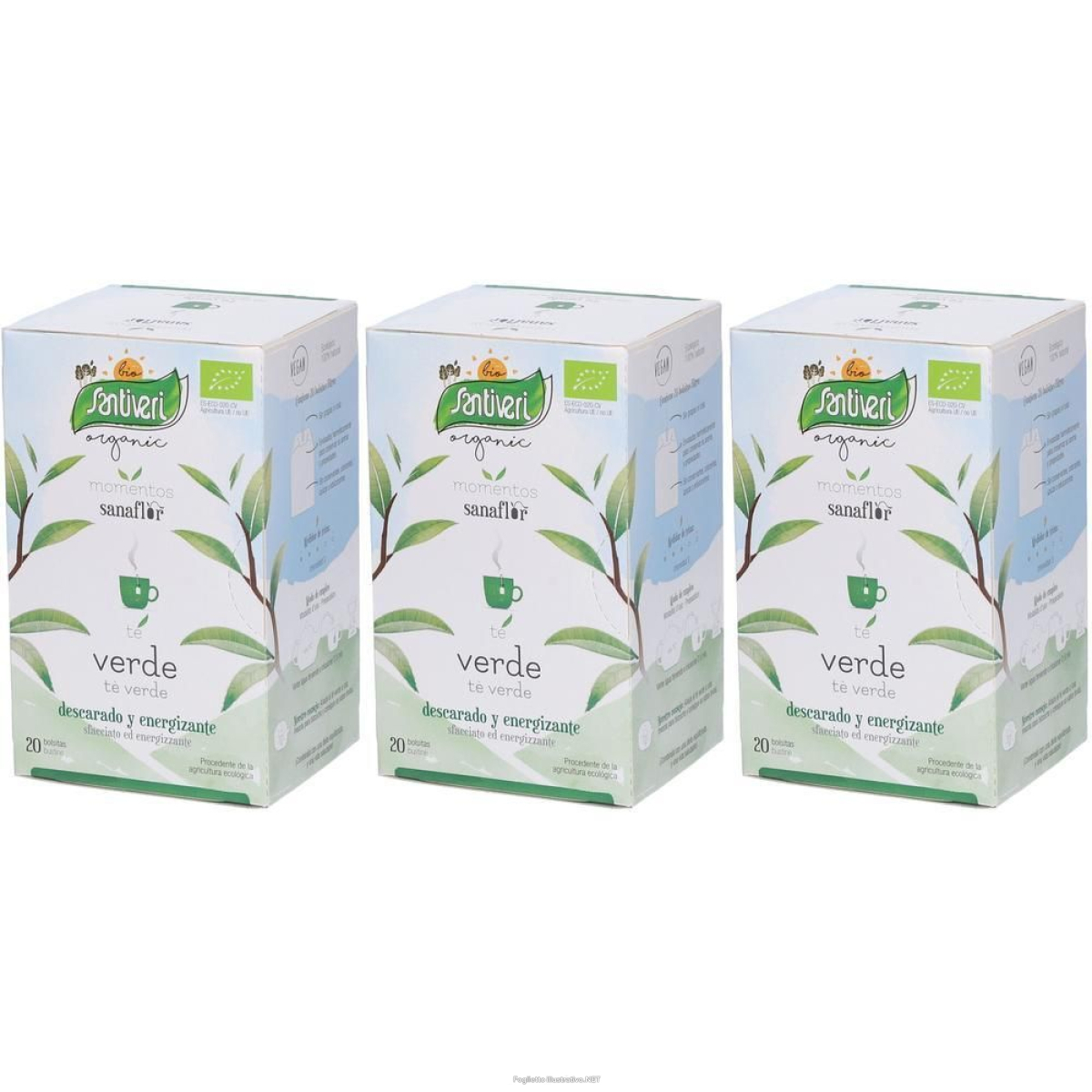 Cerca Offerte di sanaflor te verde bio 20 bustine 30 g 3x20 pz bustina e acquista online