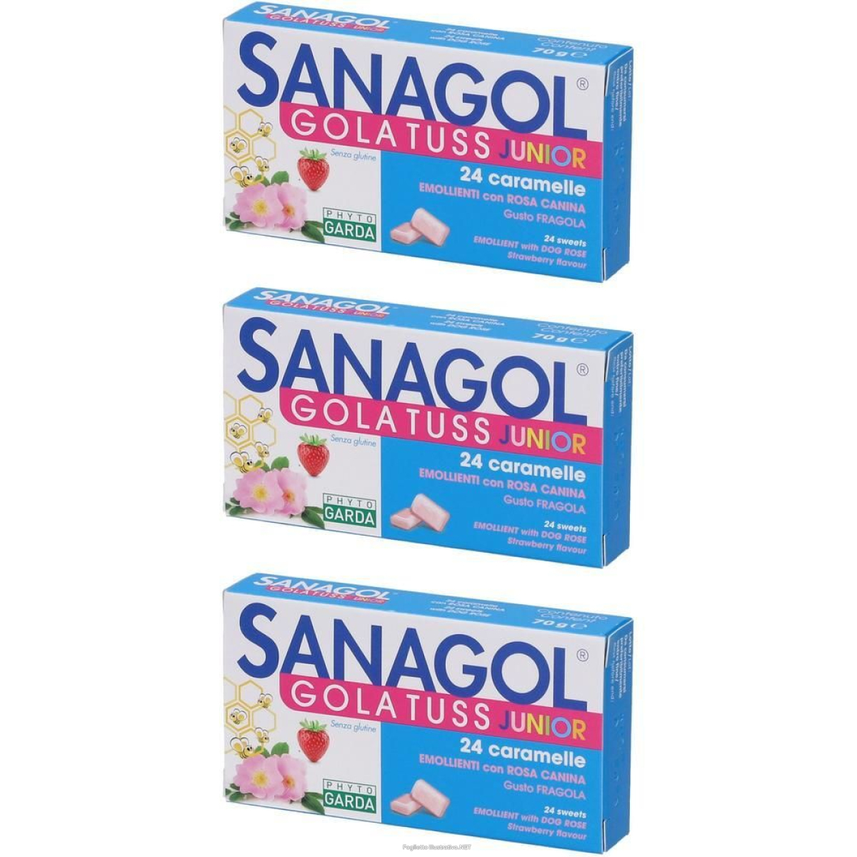 Cerca Offerte di sanagol® gola tuss junior caramelle 3x70 g e acquista online