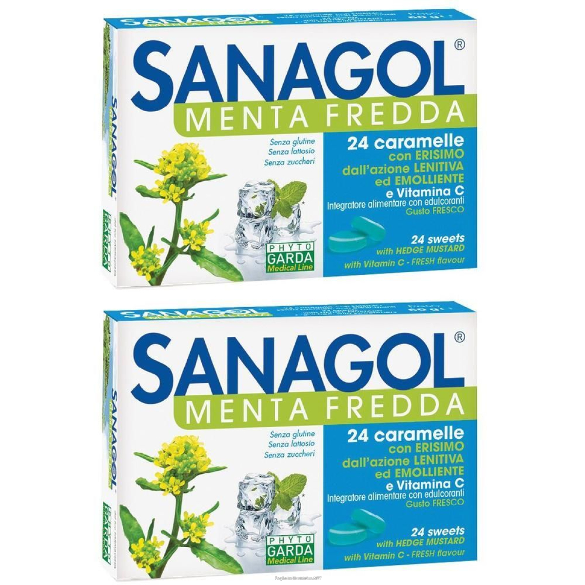 Cerca Offerte di sanagol menta fredda 2x24 pz caramelle e acquista online