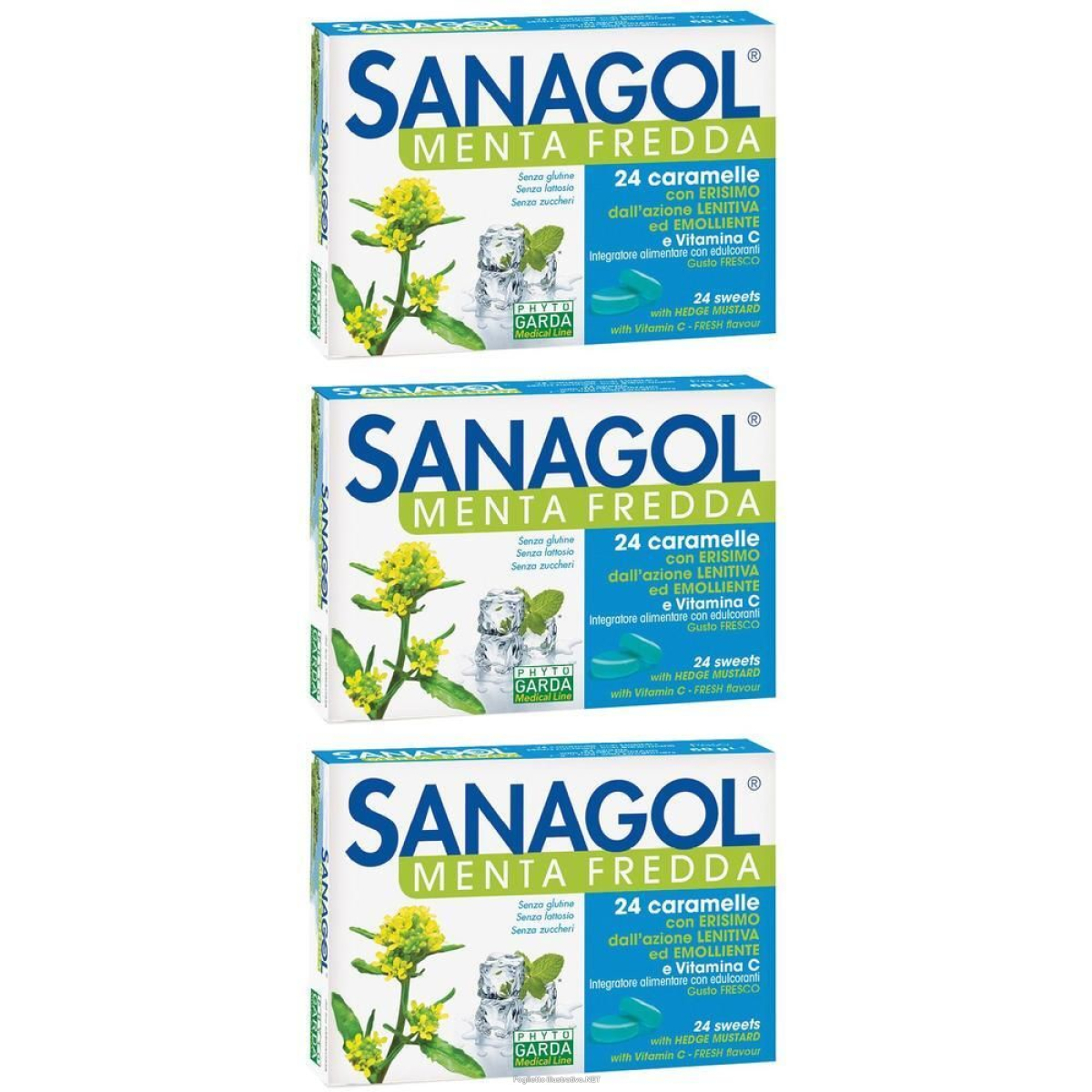 Cerca Offerte di sanagol menta fredda 3x24 pz caramelle e acquista online