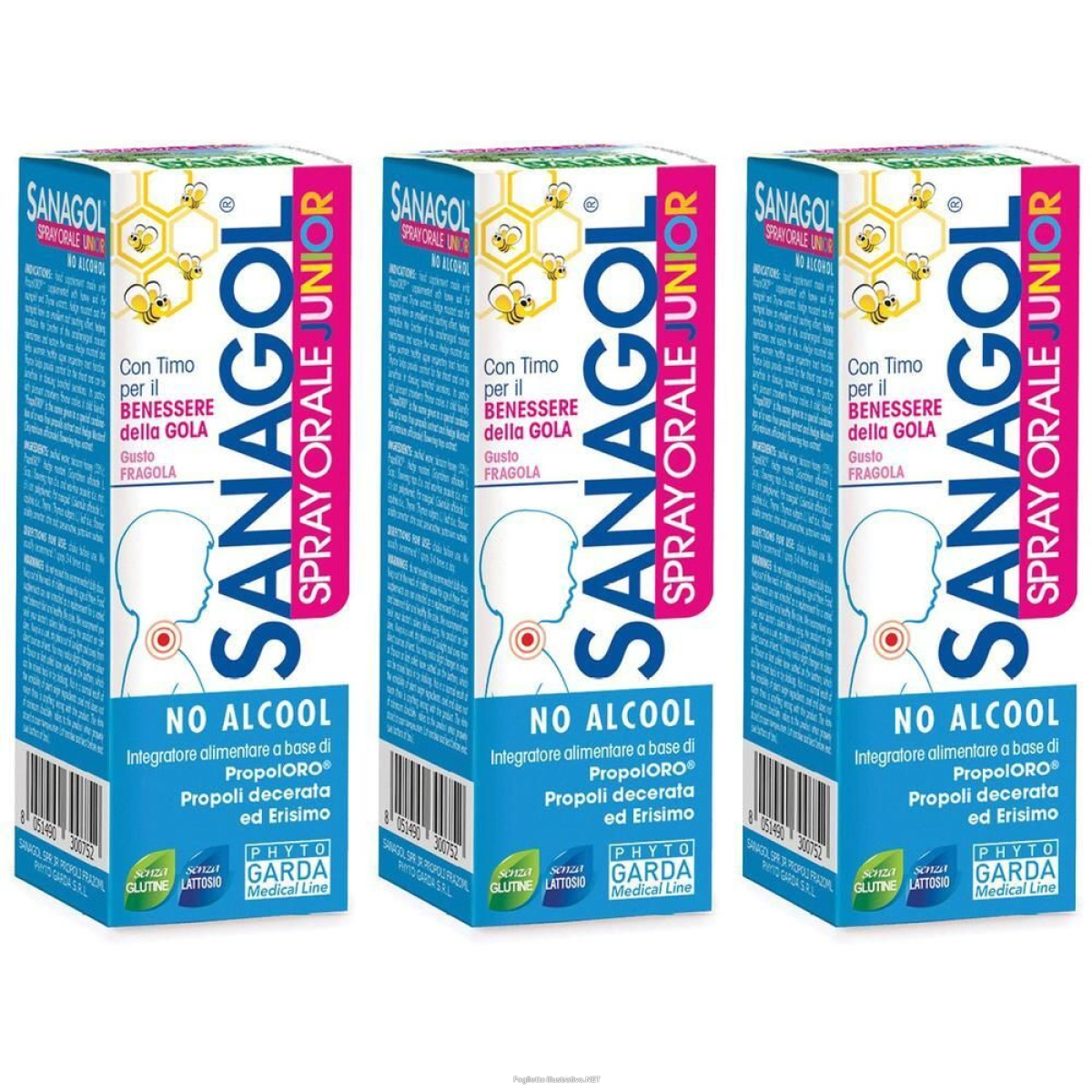 Cerca Offerte di sanagol spray junior propoli fragola 3x20 ml orale e acquista online