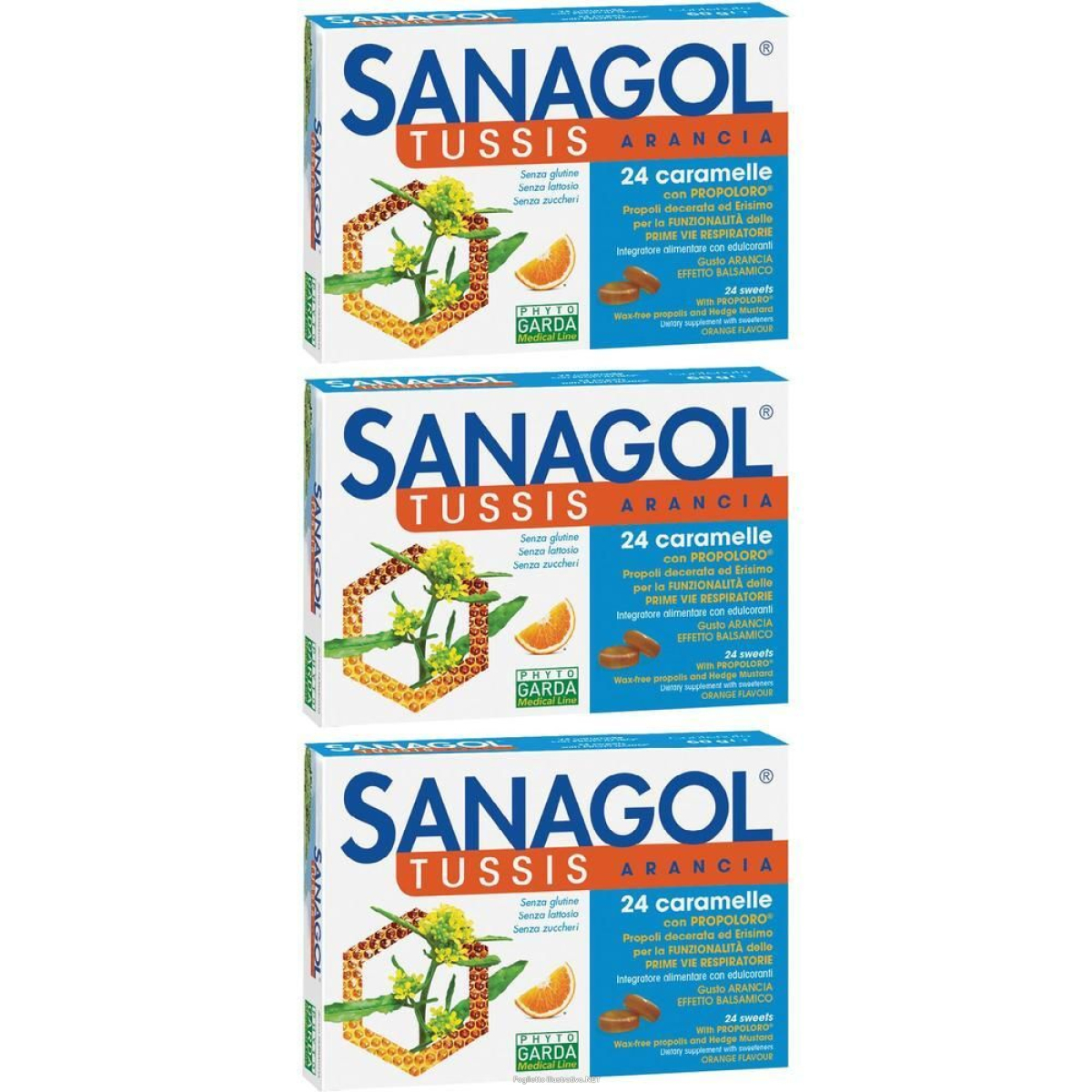 Cerca Offerte di sanagol tussis arancia 3x24 pz caramelle e acquista online