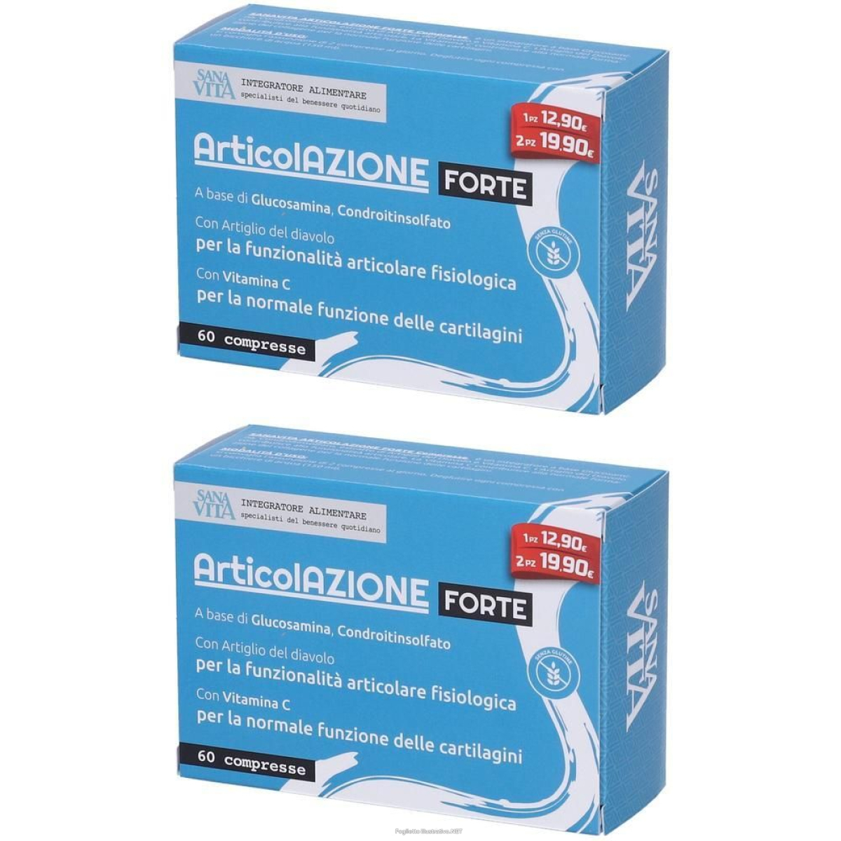 Cerca Offerte di sanavita articolazione forte compresse 2x72 g e acquista online