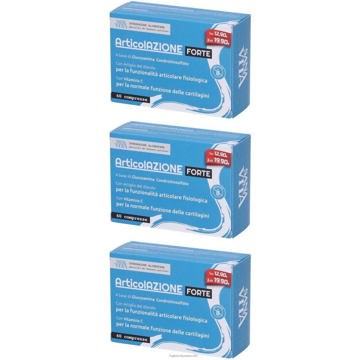 Cerca Offerte di sanavita articolazione forte compresse 3x72 g e acquista online