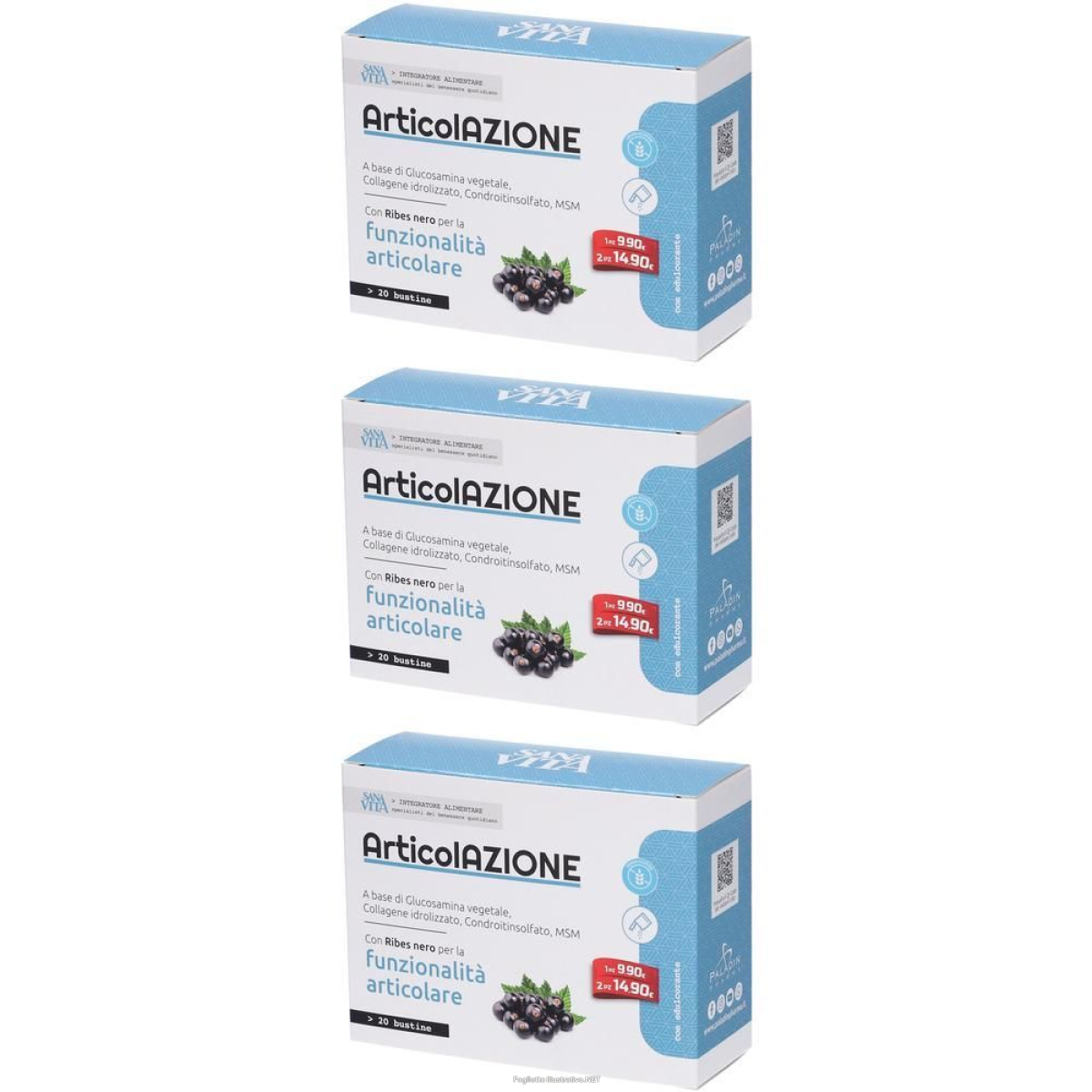 Cerca Offerte di sanavita articolazioni bustine 3x1 st e acquista online