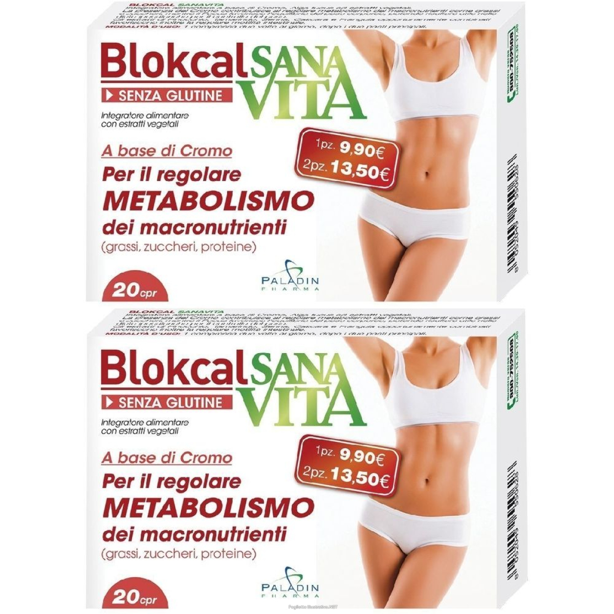 Cerca Offerte di sanavita blokcal set da 2 2x20 pz compresse e acquista online