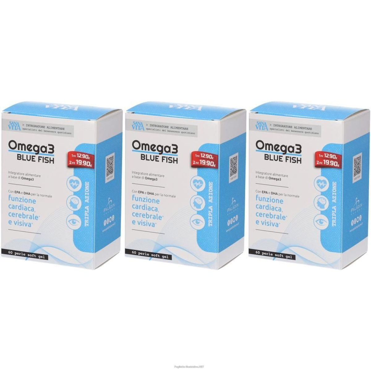 Cerca Offerte di sanavita blue fish 60cps 3x60 pz capsule e acquista online