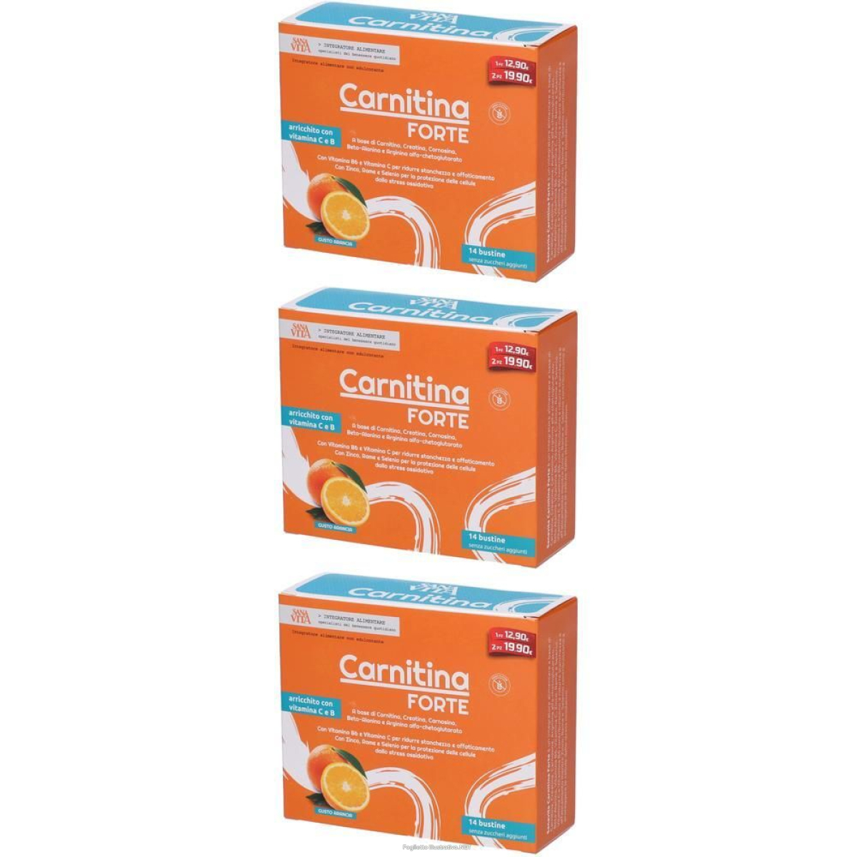 Cerca Offerte di sanavita carnitina forte bustine 3x49 g polvere per soluzione orale e acquista online