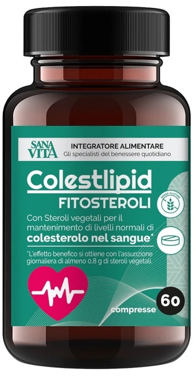Cerca Offerte di Sanavita colestlipid fitosteroli 60 compresse senza glutine e acquista online